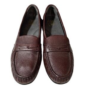 SAS Womens 9N Narrow Easier Antique Wine Casual Slip On Shoes Comfort
